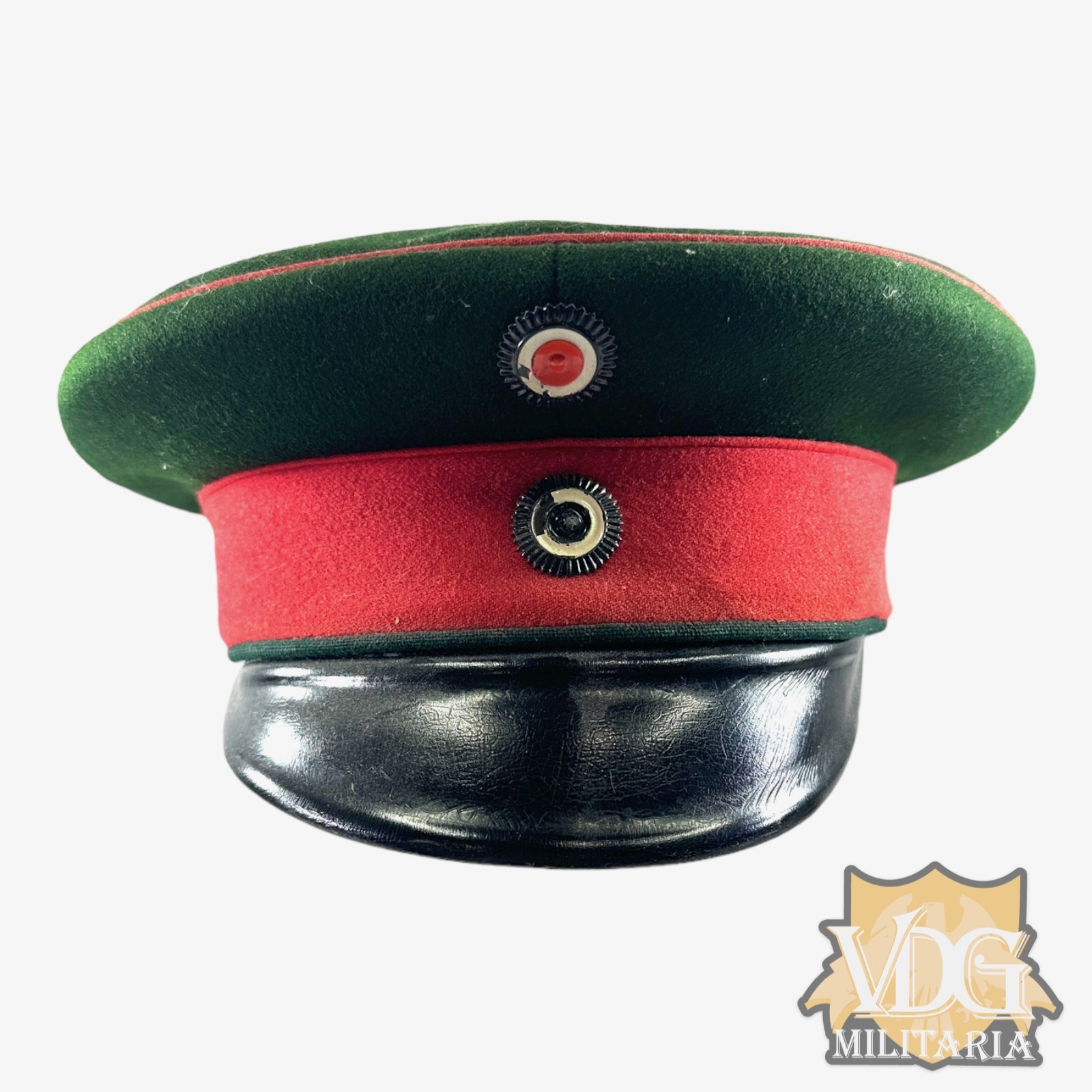 WW1 German Prussian Jäger Schirmmütze by Werner Weber Marburg (Hesse)