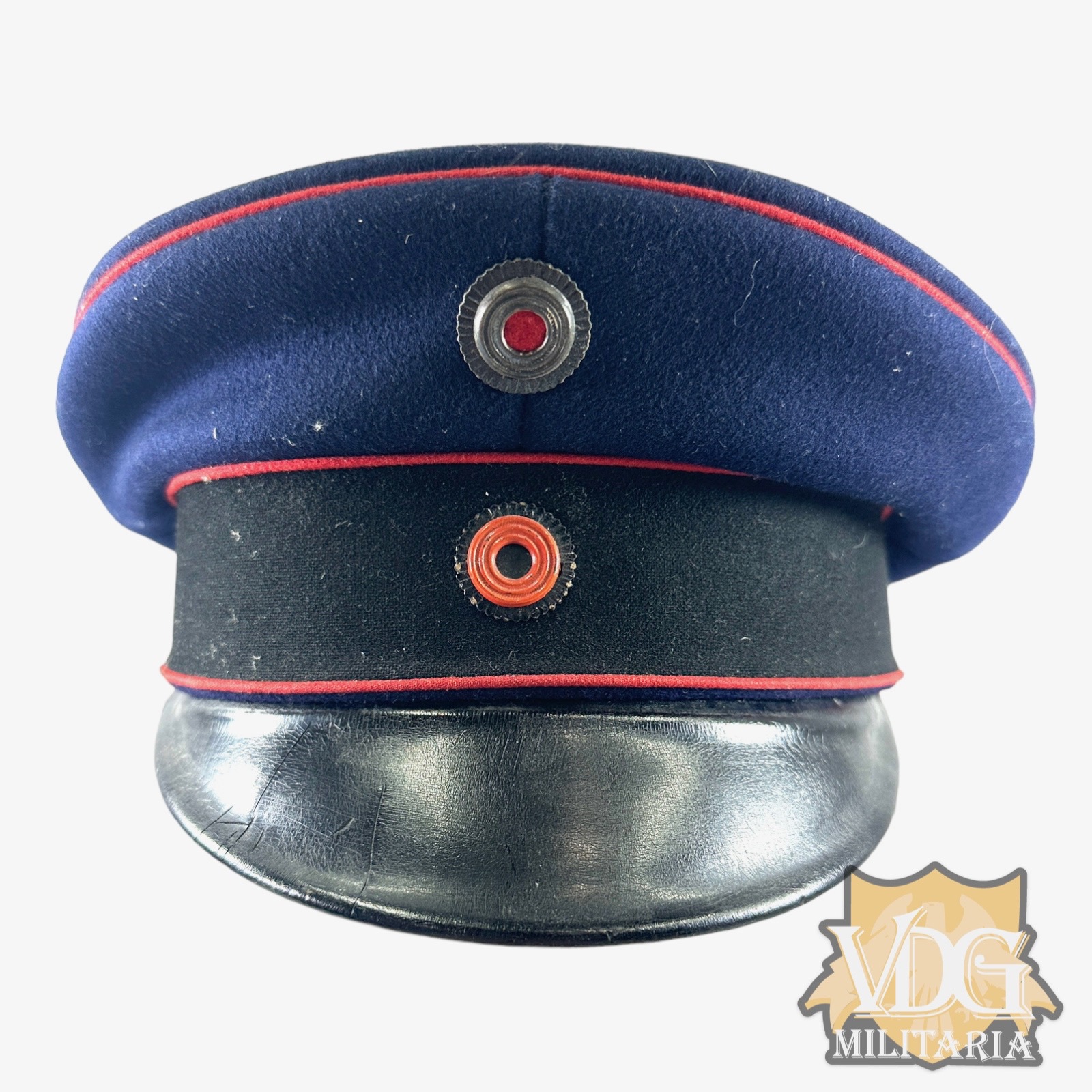 WW1 German Württemberg Feldartillerie Schirmmütze