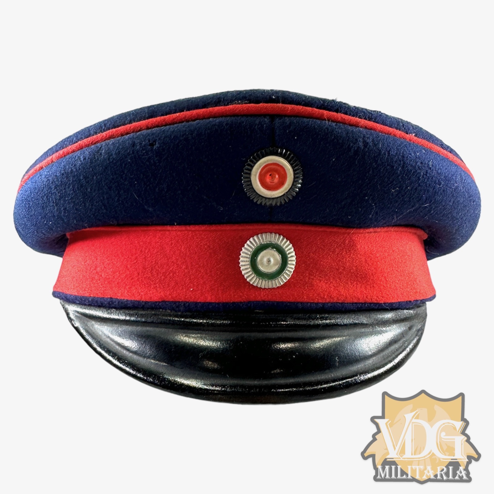 WW1 German Saxon infantry Schirmmütze Size 57, Made by Richard Waehnert Chemnitz