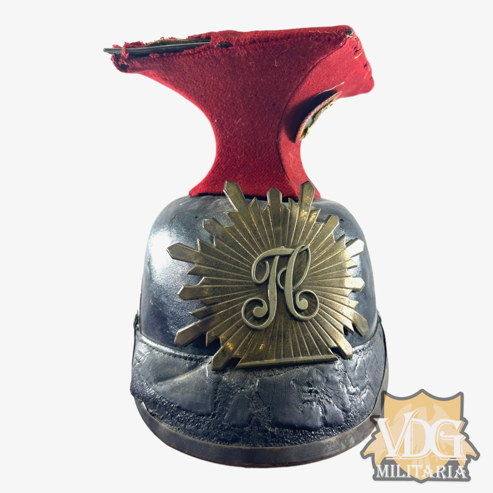 WW1 Era Unknown European Uhlan Style Helmet
