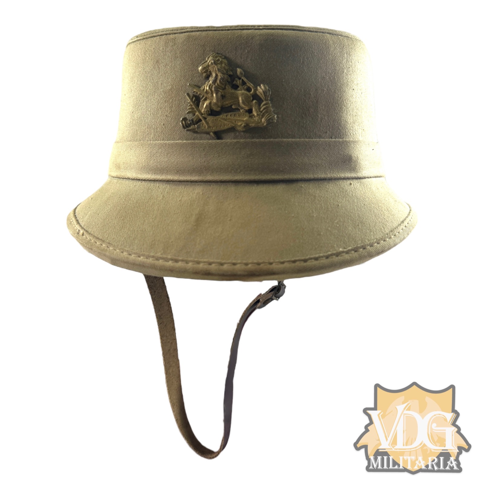 Bush War Era British South African Police B.S.A.P. Shako Sun Helmet