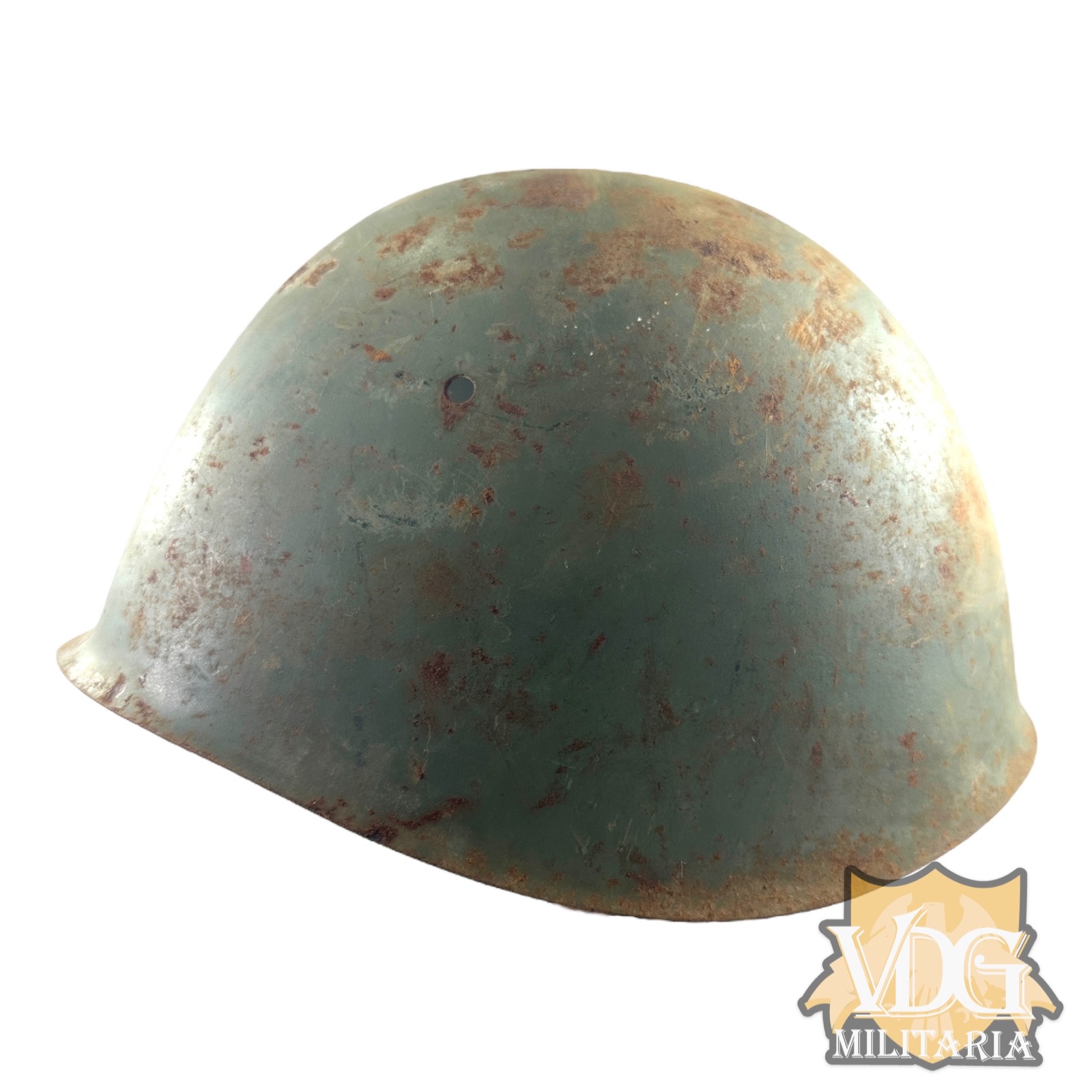 WW2 Italian M33 Helmet Shell Heat Stamped P 68