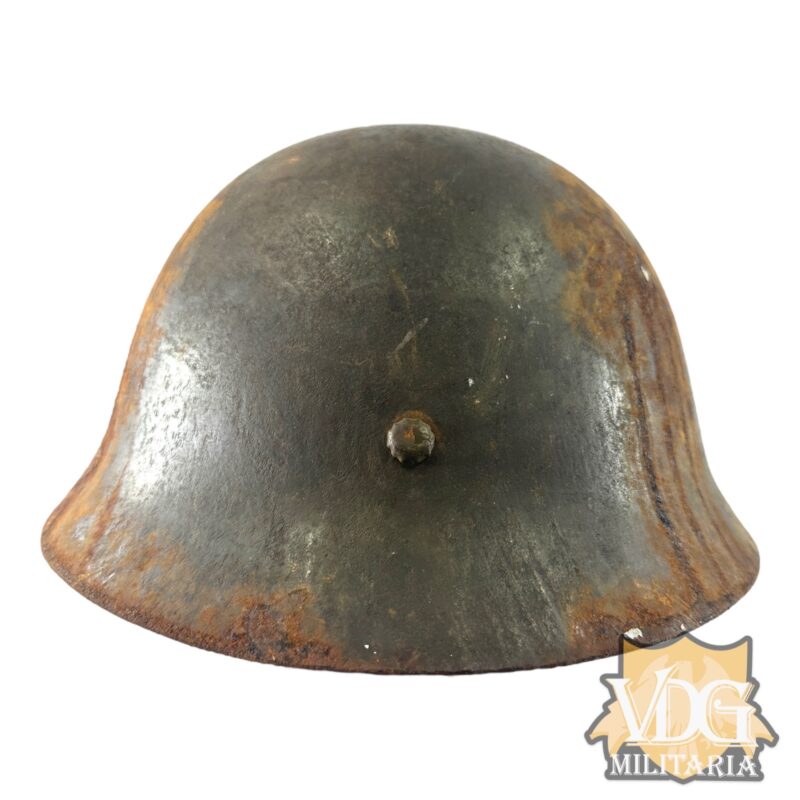 WW2 Japanese Civil Defense Helmet with Partial Liner and Chinstrap