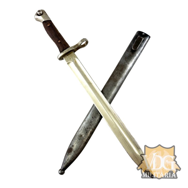 WW2 Czechoslovakian VZ-22 Mauser Bayonet & Scabbard (Z Stamped)