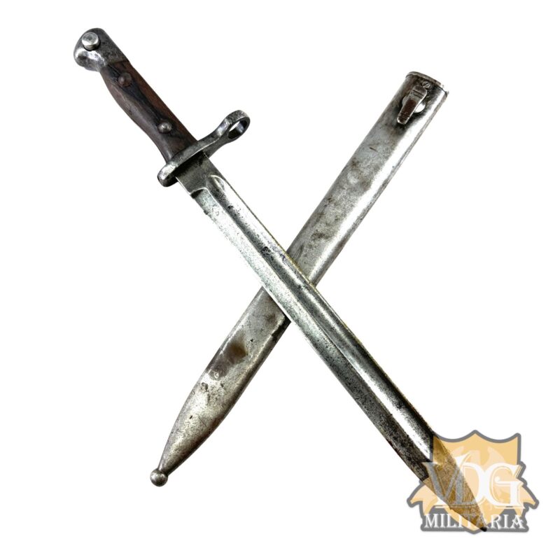 WW2 Czechoslovakian VZ-22 Mauser Bayonet & Scabbard (Z Stamped)