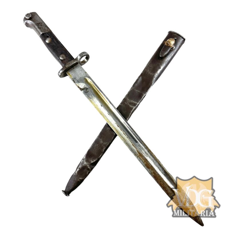 WW2 Czechoslovakian VZ-22 Mauser Bayonet & Scabbard (Numbered)