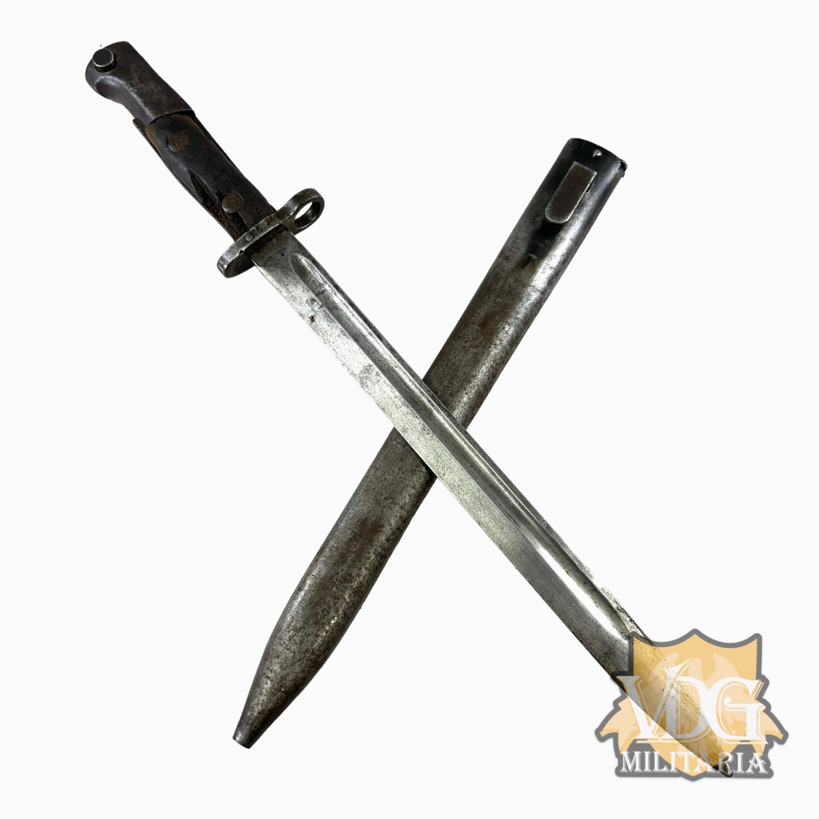 WW2 Czechoslovakian VZ-24 Mauser Bayonet & Scabbard