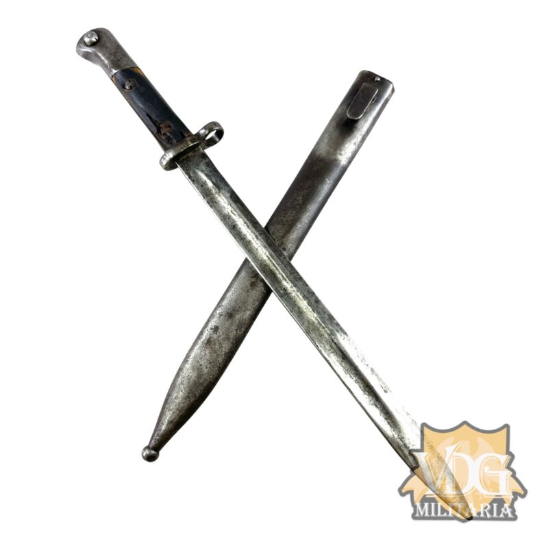WW2 Czechoslovakian VZ-24 Mauser Bayonet & Scabbard CSZ-B Marked Blade