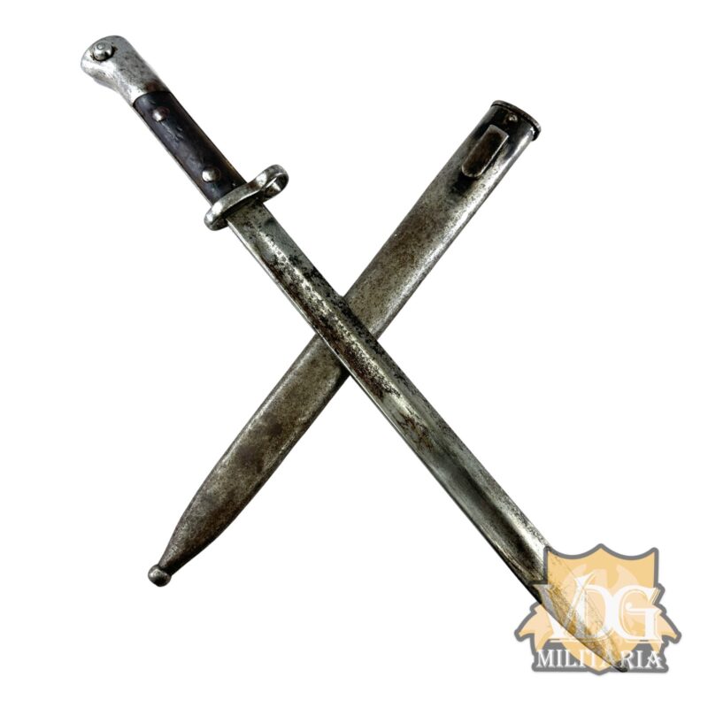 WW2 Czechoslovakian VZ-24 Mauser Bayonet & Scabbard-CSZ over R Mark