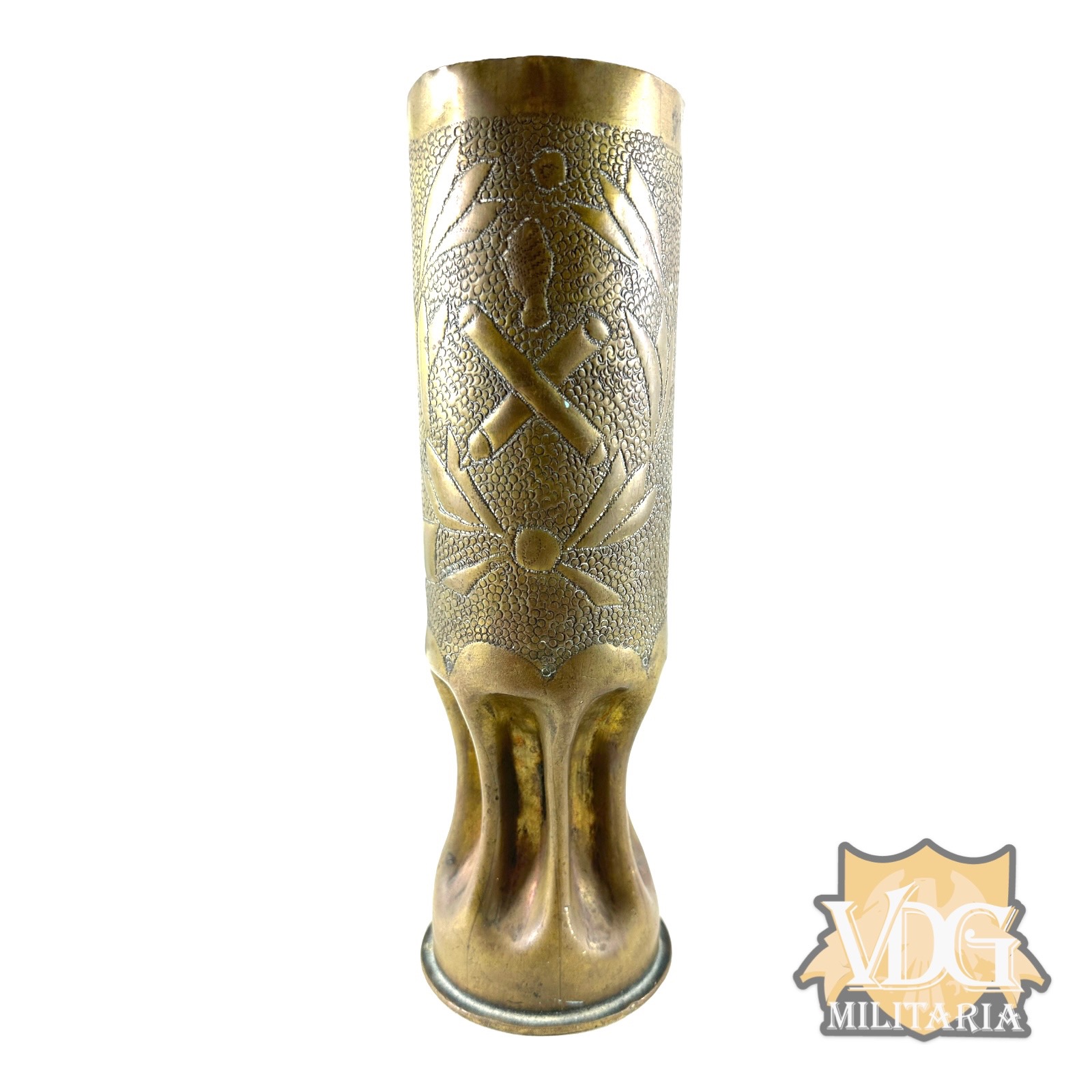 WW1 US Trench Art 1918 Dated Shell