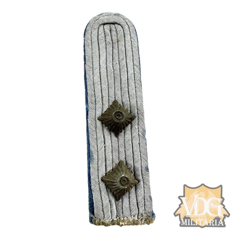 WW2 German Wehrmacht Heer Transportation Hauptmann Shoulder Board-Vet Album Removed