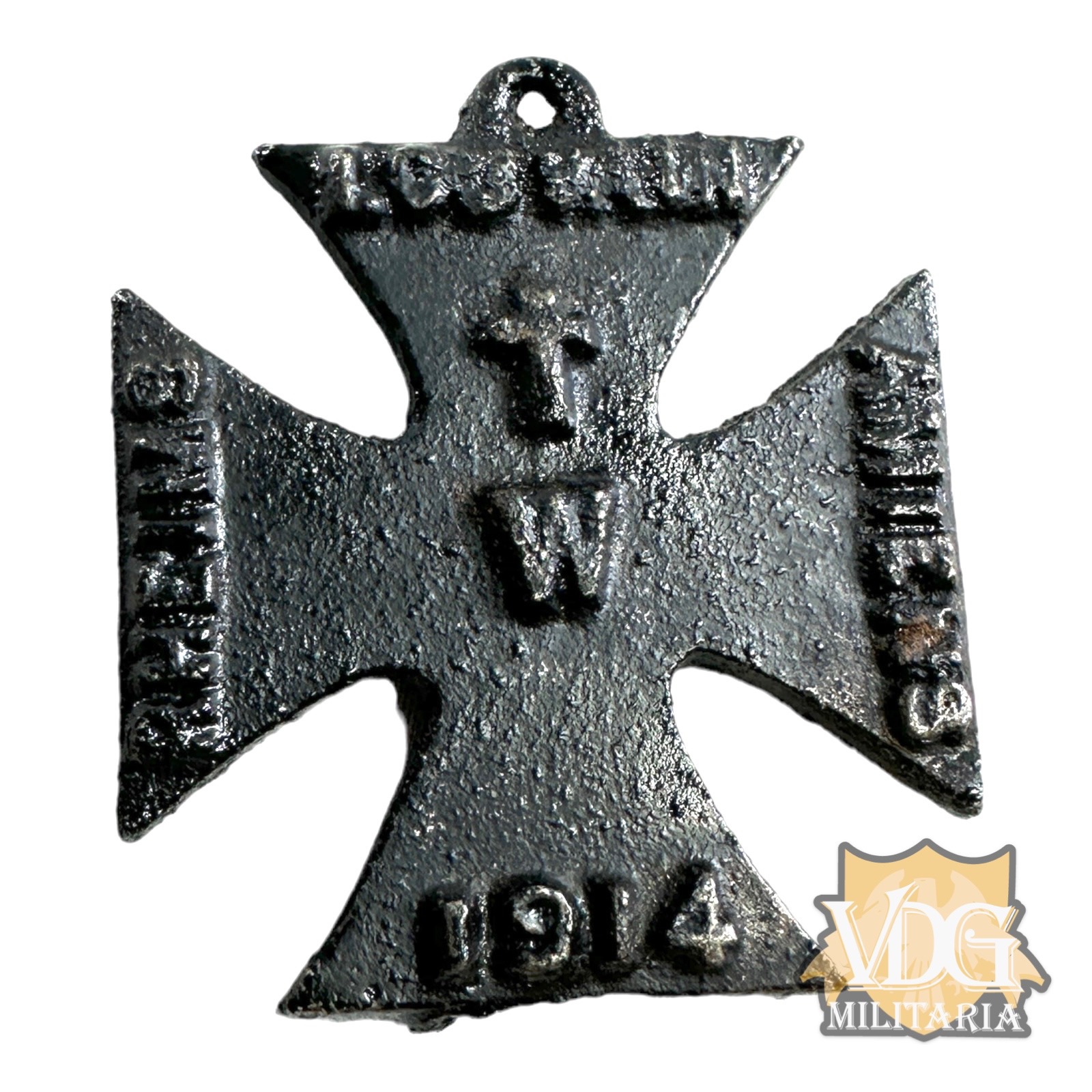 WW1 British Anti-German Propaganda Iron Cross
