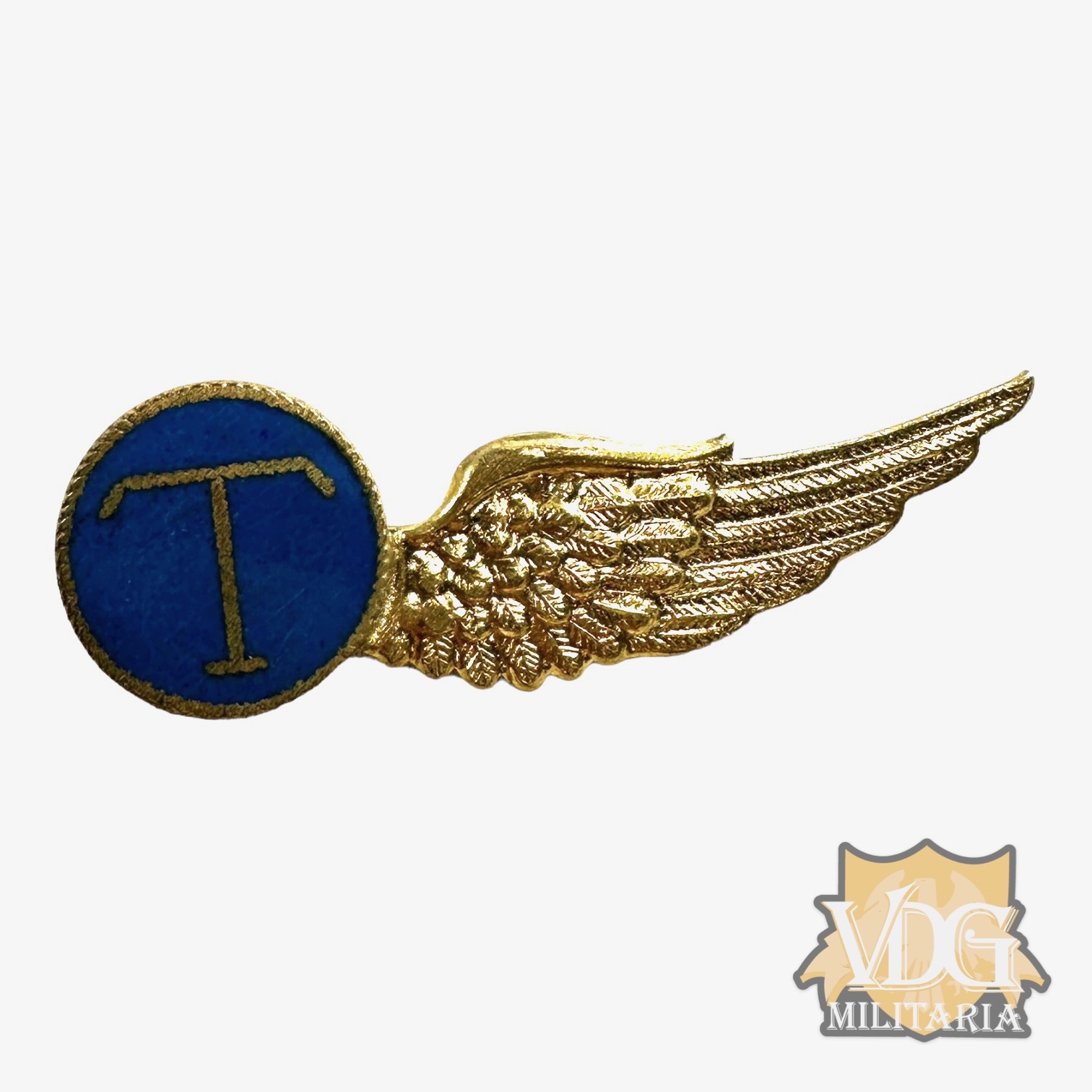 WW2 Kingdom of The Netherlands Royal Dutch Navy Radio Operators Wing Badge