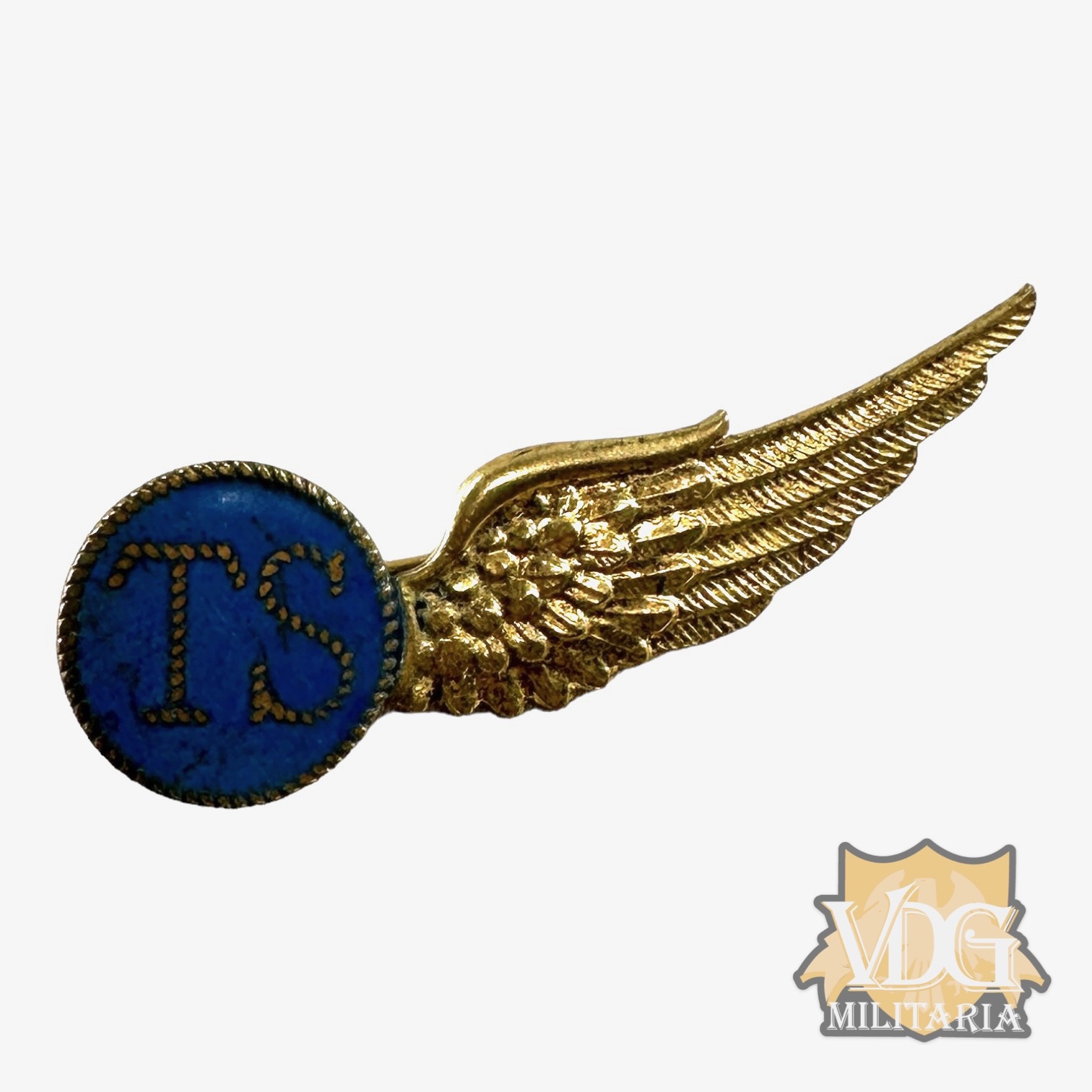 WW2 Kingdom of The Netherlands Royal Dutch Navy Radio Operators/Gunner Wing Badge