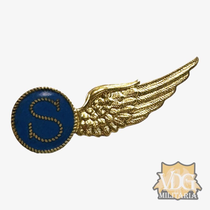 WW2 Kingdom of The Netherlands Royal Dutch Navy Gunners Wing Badge
