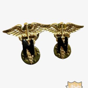 WW2 US Army Nurse Officer Lapel Insignia Set