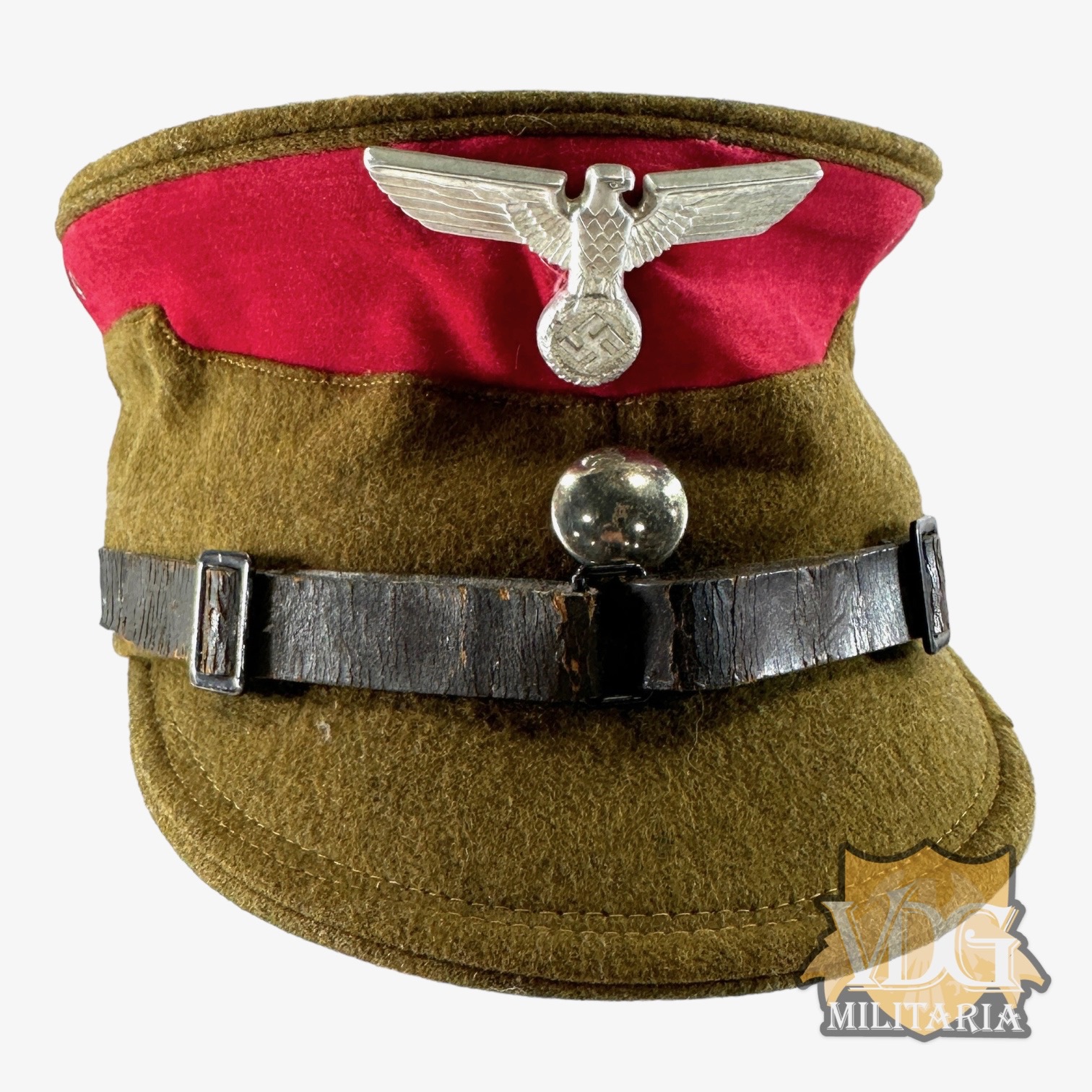 WW2 German Sturmabteilung SA Gruppenstaebe Kepi