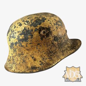 Irish M1927 White Painted Vickers Helmet, Complete with Liner & Chip Strap #2