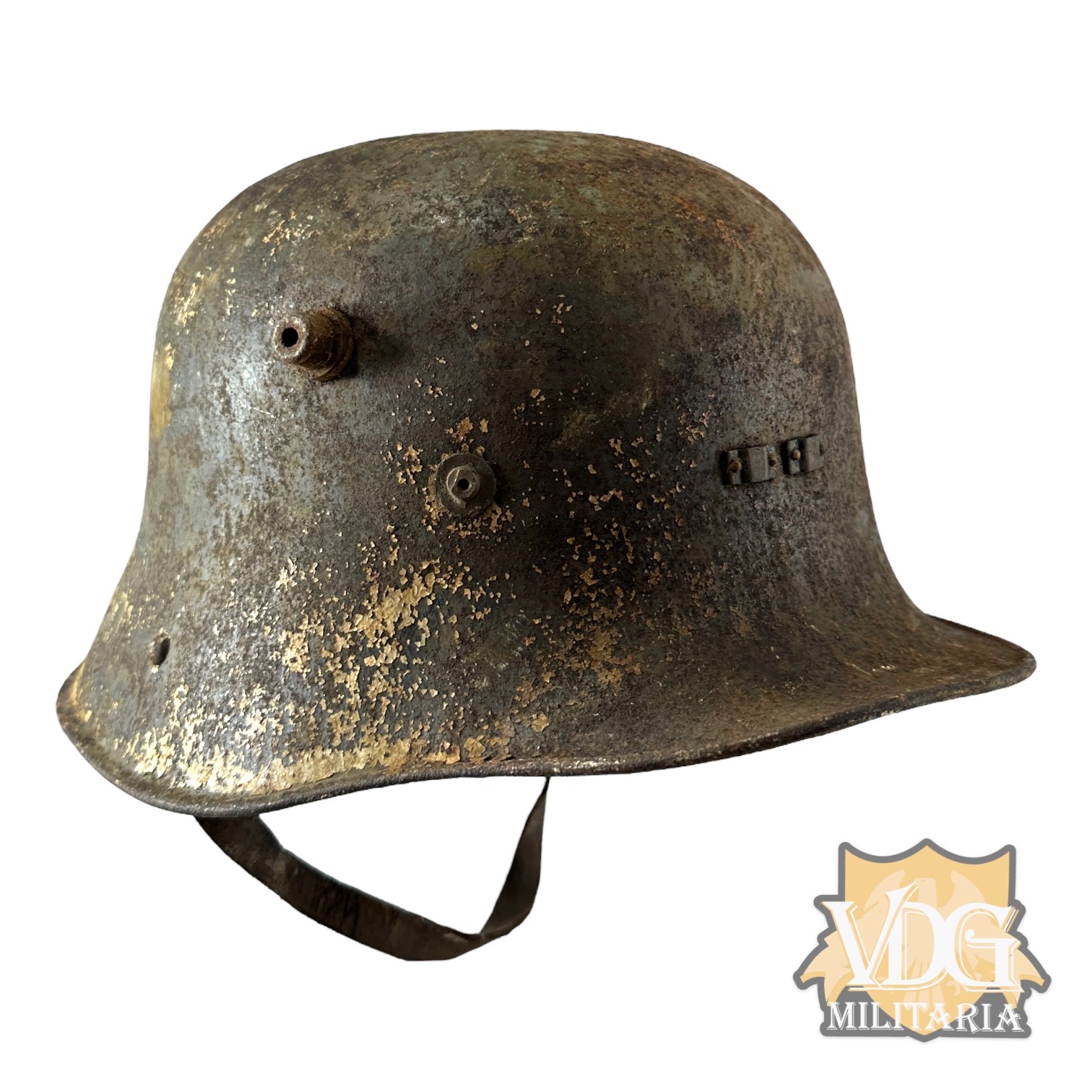 Irish M1927 Vickers Helmet Liner and Chin Strap