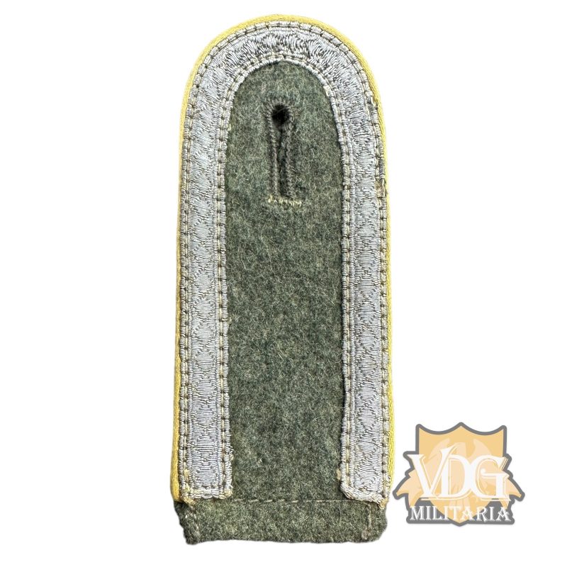 WW2 German Heer Signals Funker Unteroffizier Shoulder Board Cut Off-Vet Album Removed