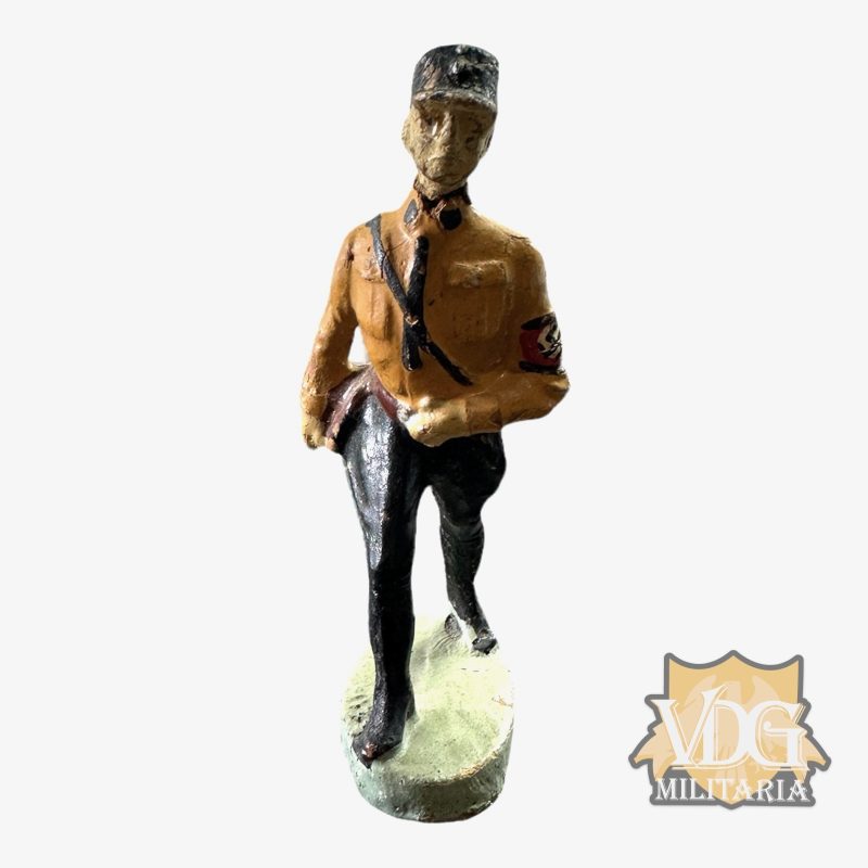 Pre WW2 German Elastolin/Lineol Early SS Mann with Kepi Composition Toy Soldiers Figurine
