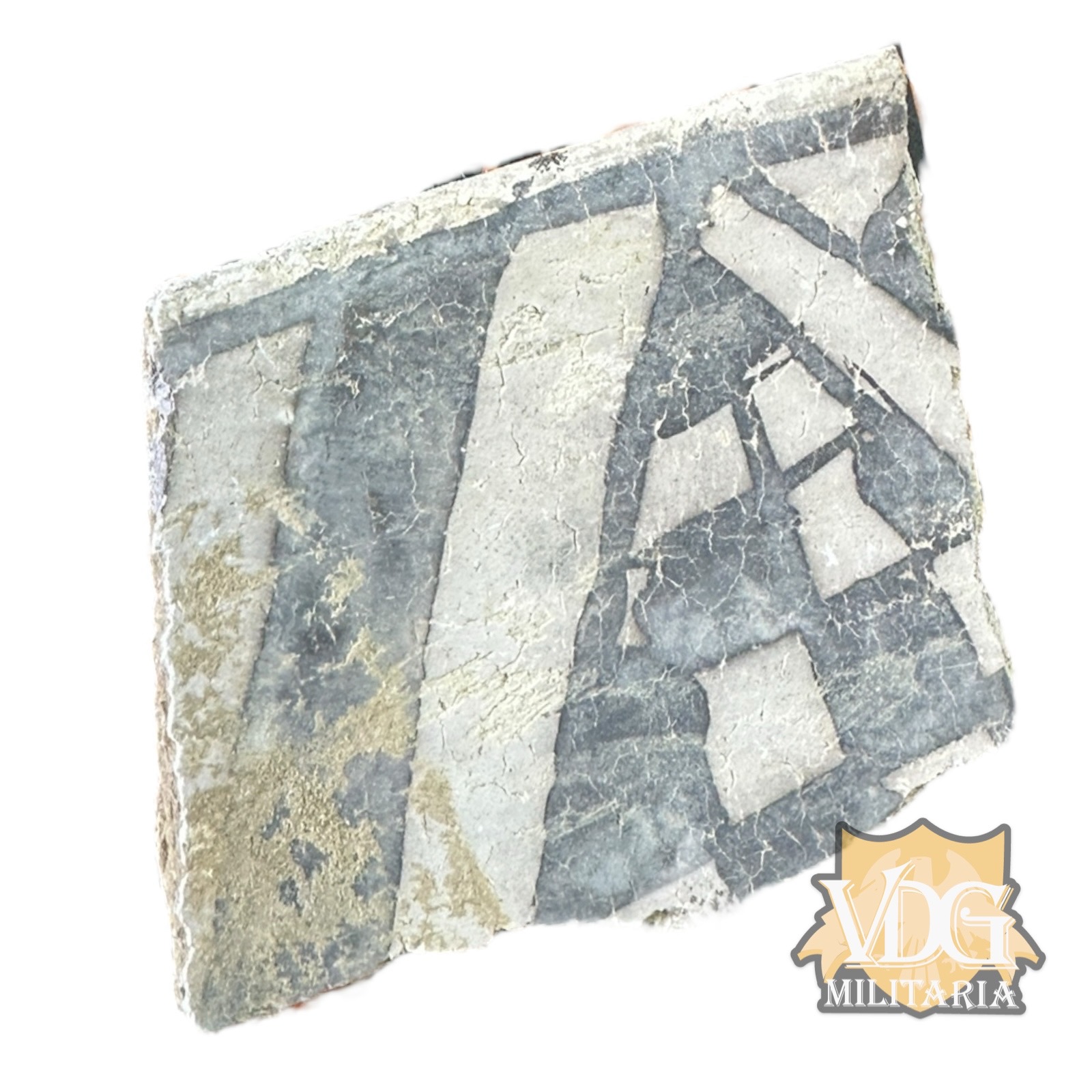 Native American South Western Puebloans Culture Mimbres Painted Pottery Shard Artifact