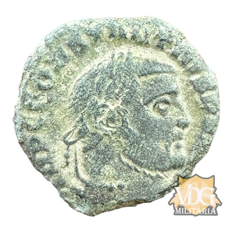 Constantine I Circa 306-337 A.D. Roman Empire Laureate draped, and curassed bust right