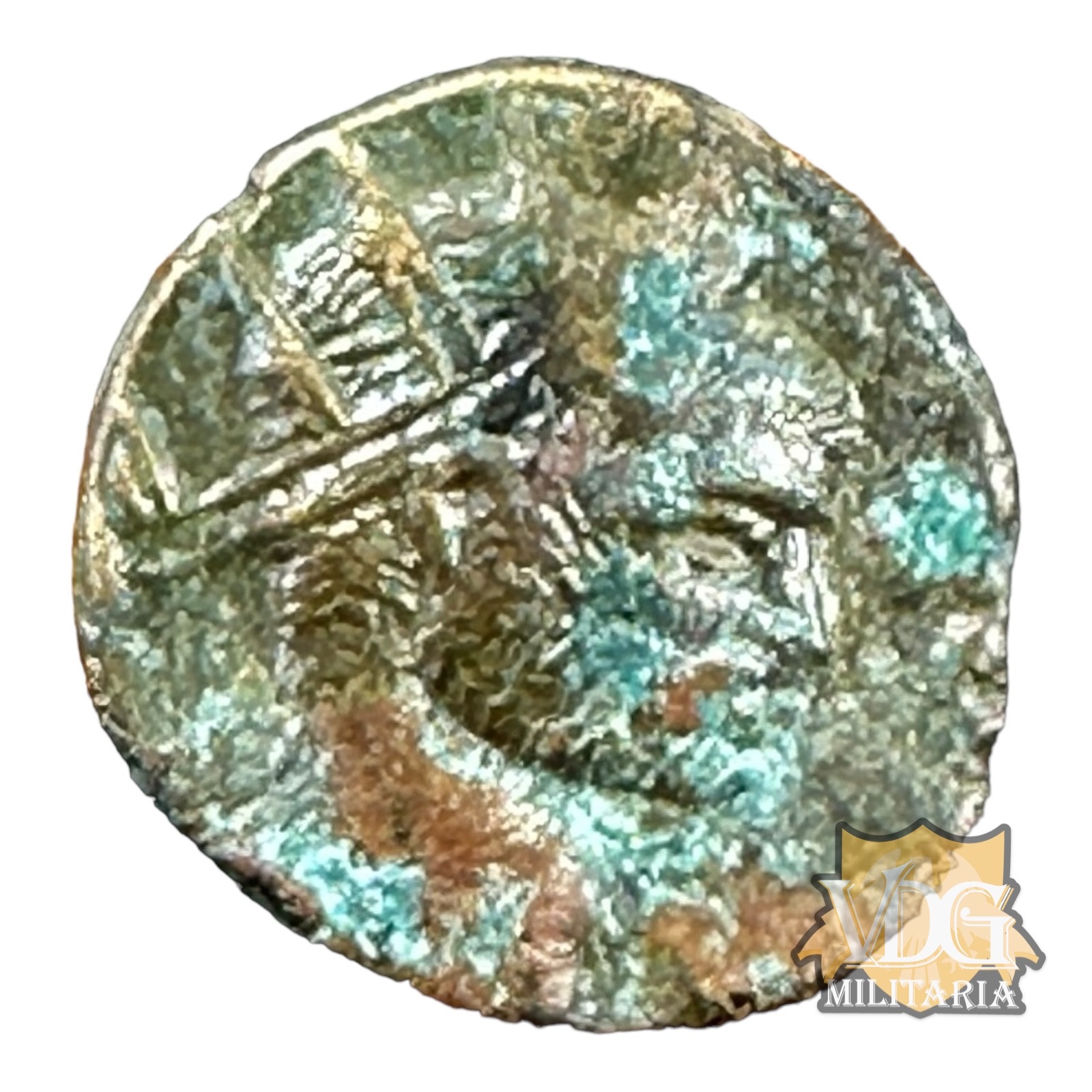 Claudius II Coin Circa 268-270 AD Roman Empire "Radiated Head of Emperor, Large alter struck after his death"