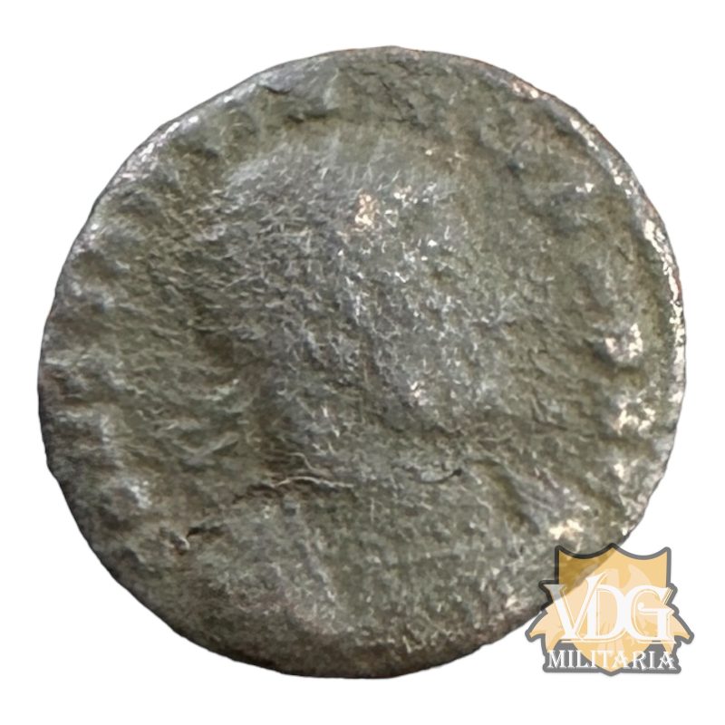 Ancient Roman Coin of Constantine II Circa 337-340 A.D. Roman Empire “Emperors Bust, 2 soldiers standing between 2 standards”
