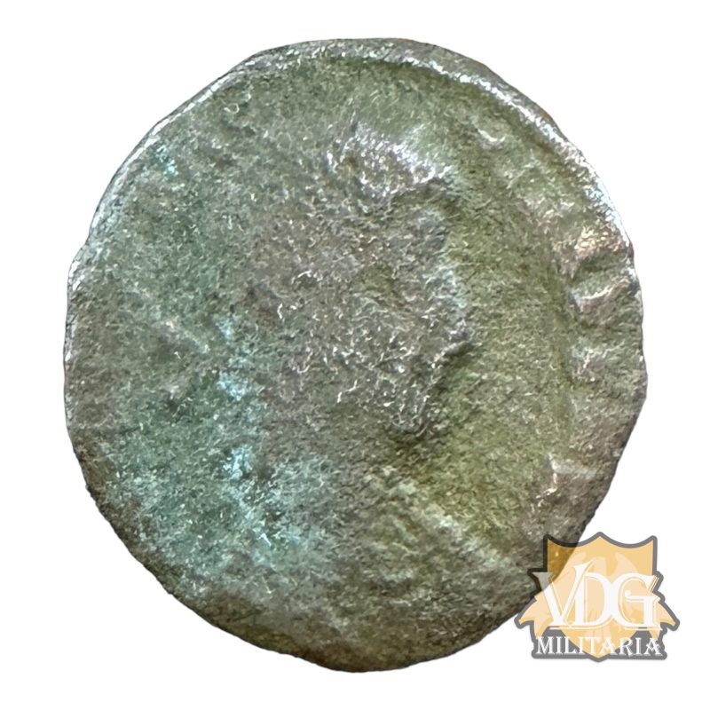 Ancient Roman Coin of Contantius lI 346-354 AD Issue "Solider spearing fallen barbarian" Bust of Emperor