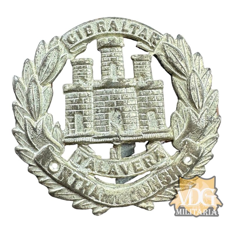 WW2 British Army Northamptonshire Regiment Cap Badge