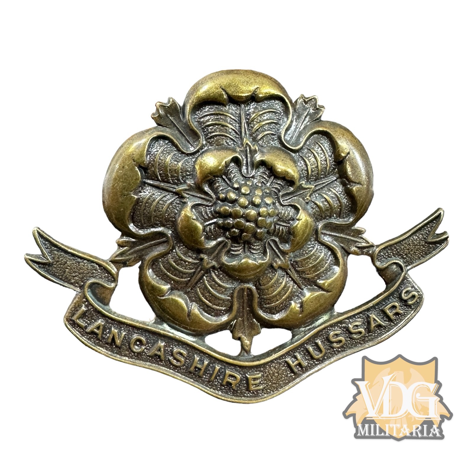 WW2 British Army Lancashire Regiment Cap Badge