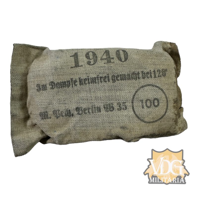 WW2 German Field Bandage 1940 Dated M. Pech, Berlin