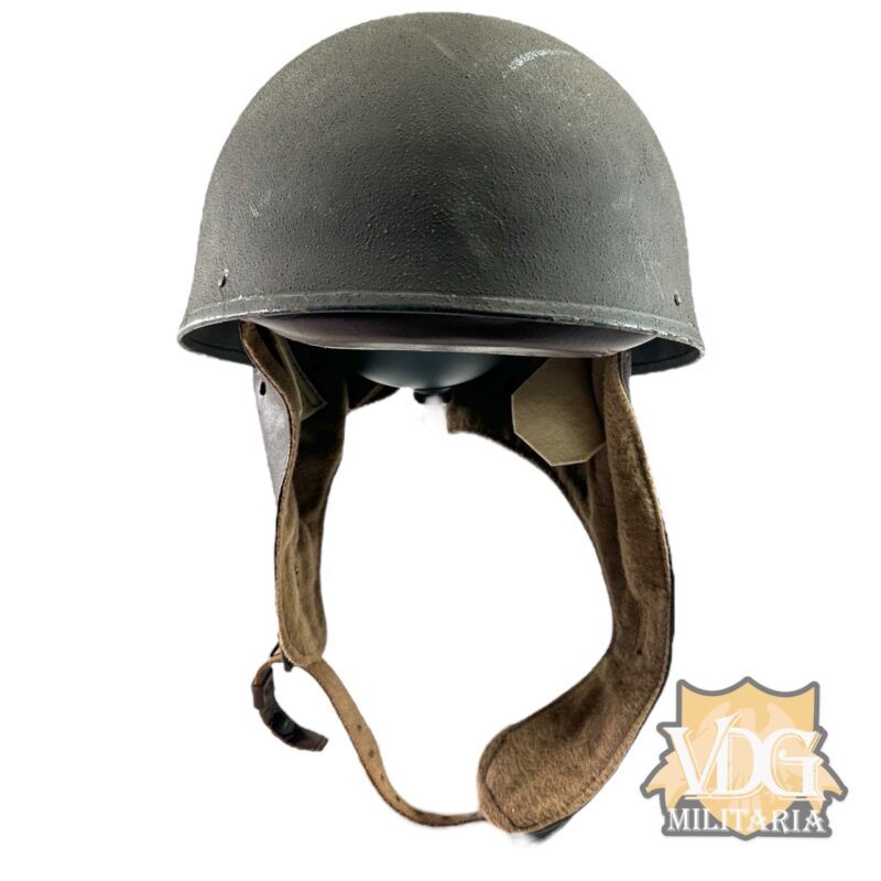 WW2 British MKI Dispatch Riders Helmet Made by B.M.B, 1945 Dated, Size 7