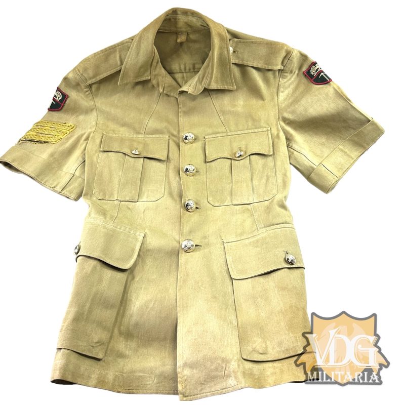 Rhodesian Army Sergeant Short Sleeve Khaki Jacket