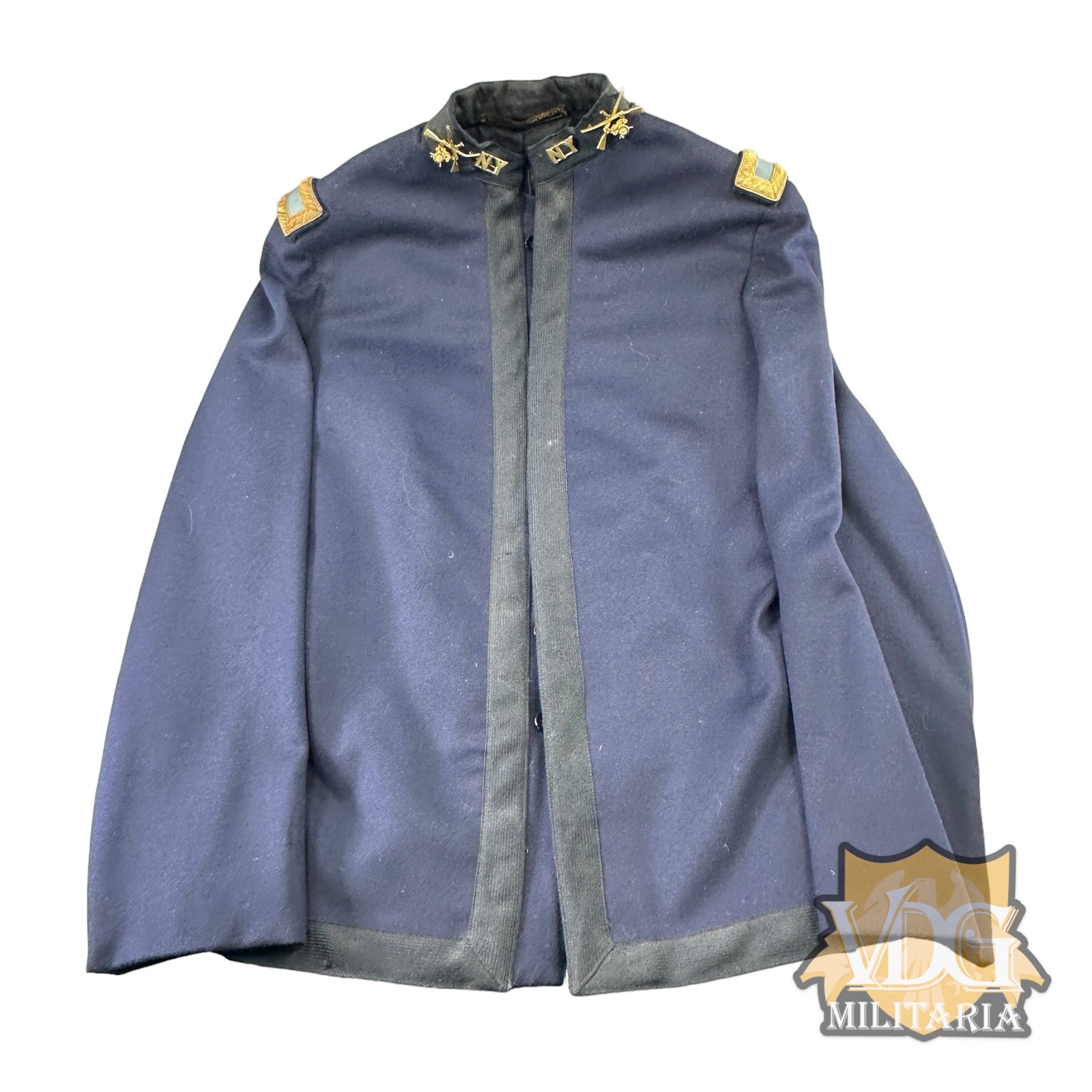 Spanish American War Era 1st Regiment Infantry New York Volunteers Quartermaster Second Lieutenants M-1895 Jacket, Named LT. J.A. Spencer-Made by The Pettibone Bros MFG Co Cincinnati Ohio