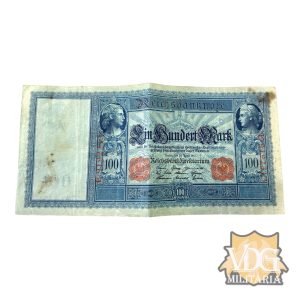 German 1910 100 Hundert Mark Reichsbanknote Paper Currency Note