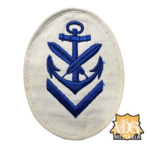 WW2 German Kriegsmarine NCO Career Summer White Trade Patch Insignia