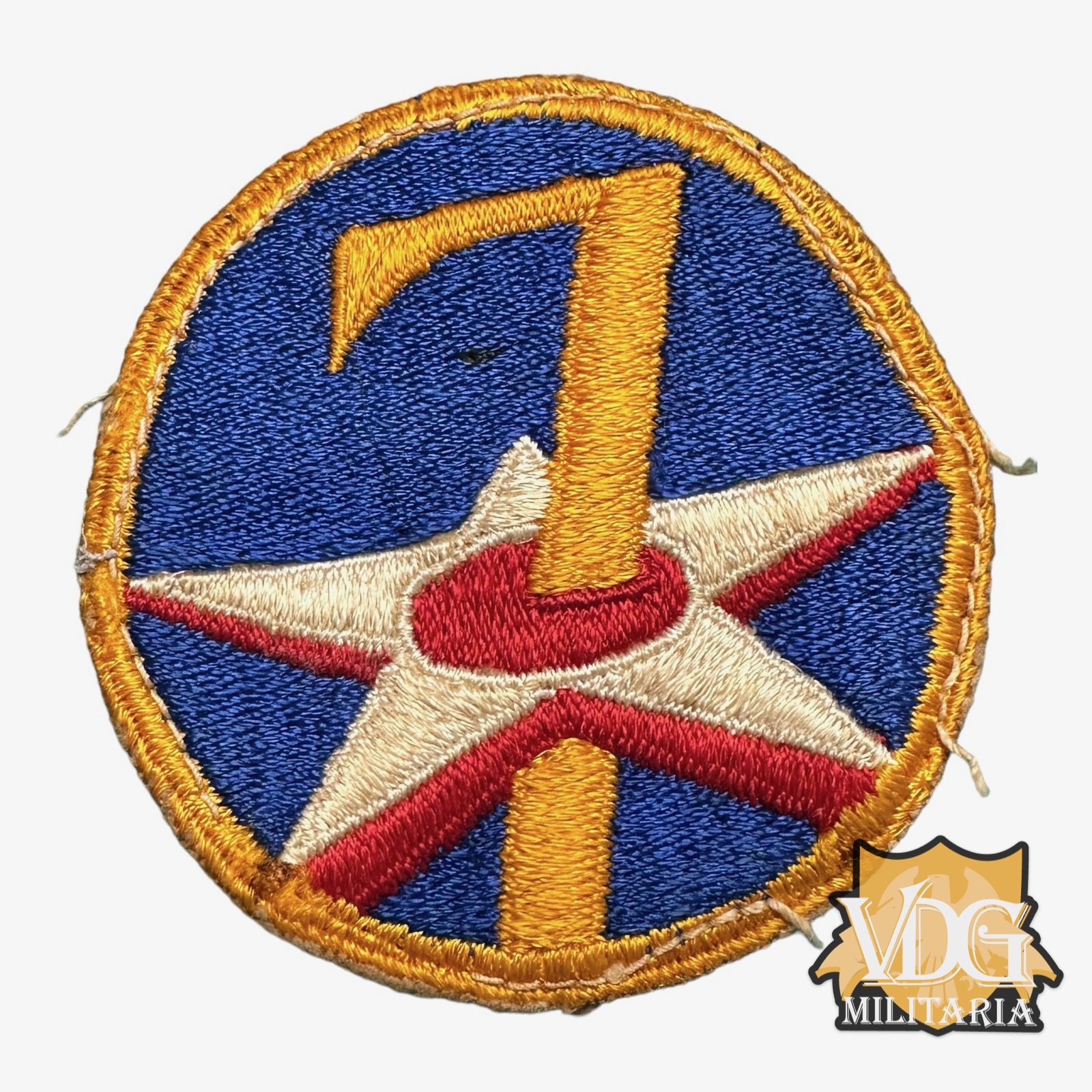 WW2 US Army 7th Air Force Patch Shoulder Sleeve Insignia SSI