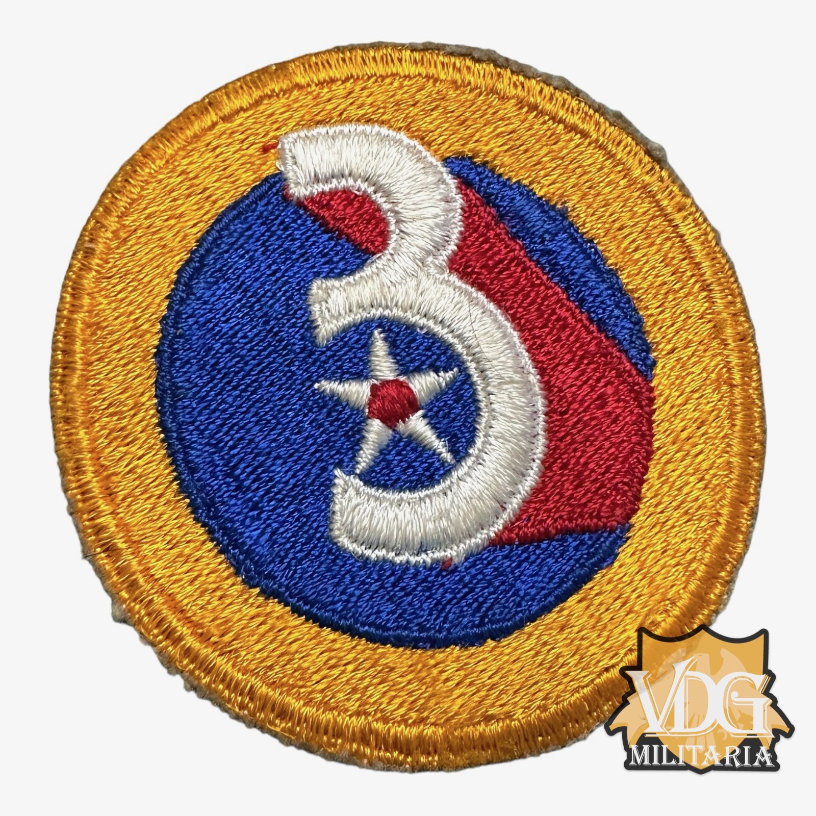 WW2 US Army 3rd Air Force Patch Shoulder Sleeve Insignia