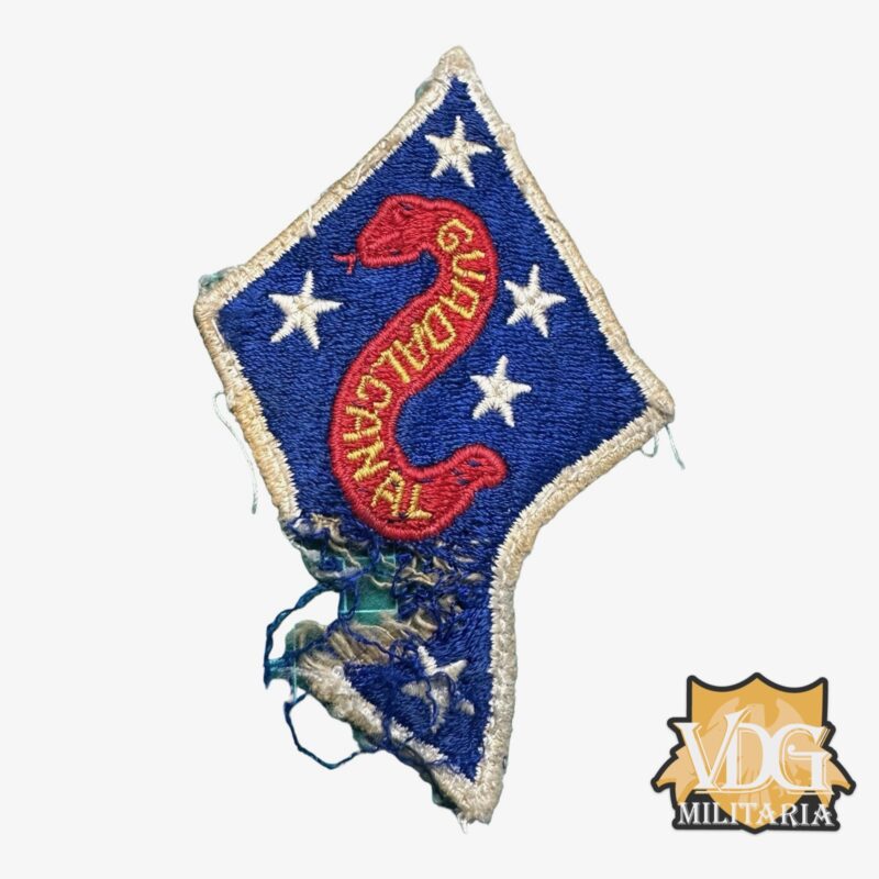 WW2 US Marine Corps 2nd Division "Guadalcanal" Shoulder Sleeve Insignia Patch SSI