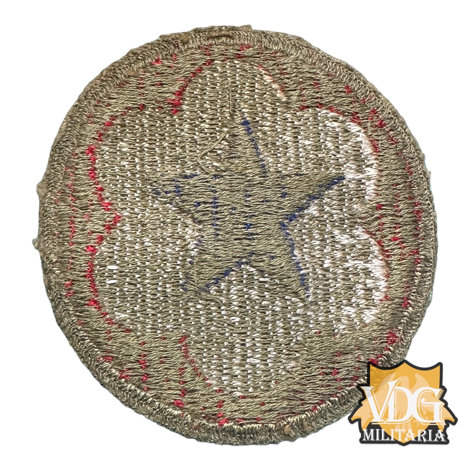 WW2 US Army Service Force Green Back Shoulder Sleeve Insignia Patch SSI