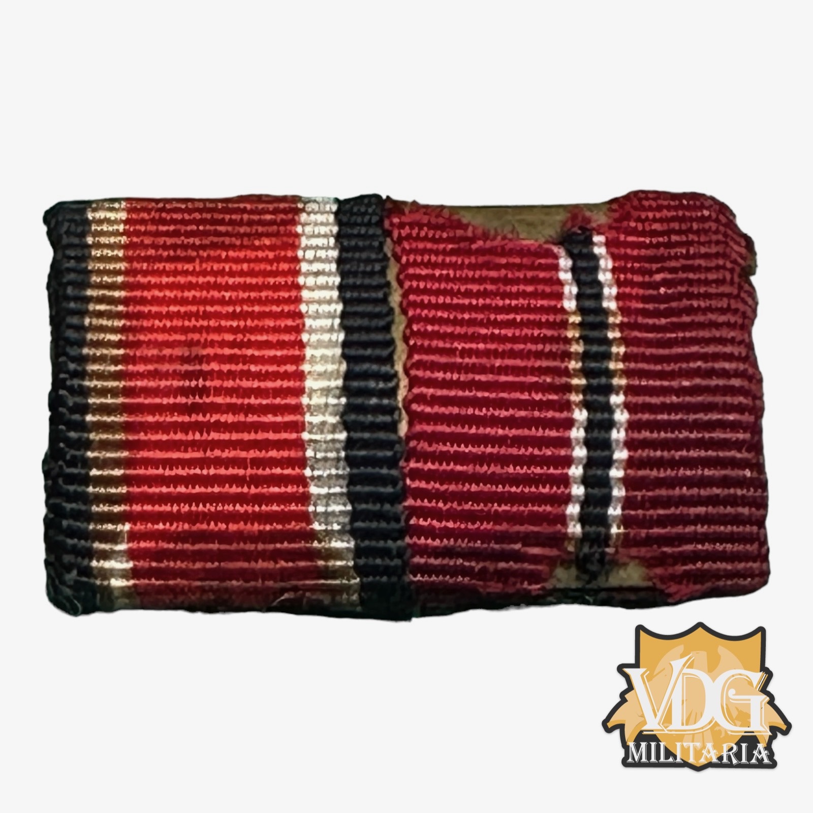 WW2 German Wehrmacht Ribbon Bar-Iron Cross & Eastern Front Medal