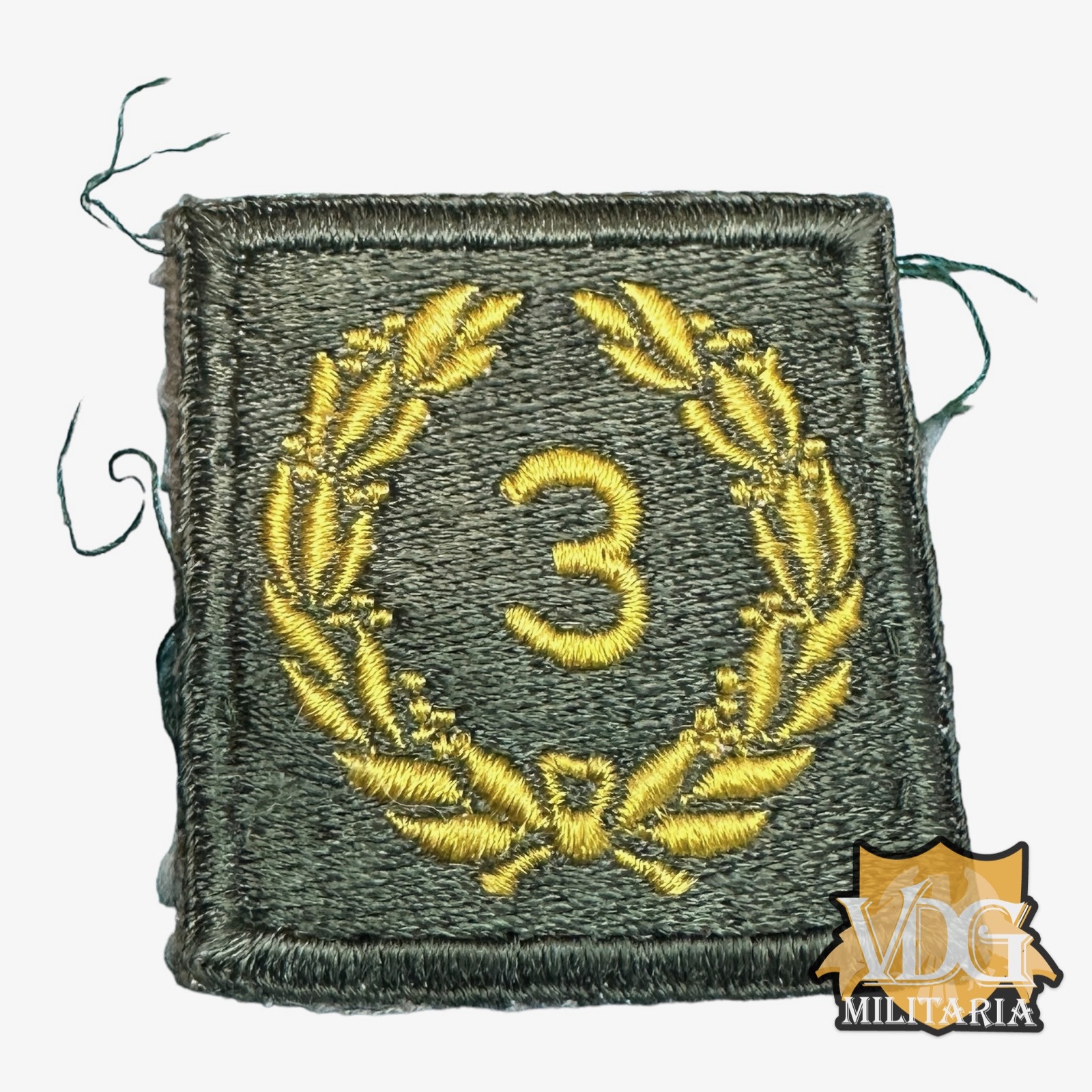 WW2 US Army 3rd Award Distinguished Unit Citation Insignia Patch