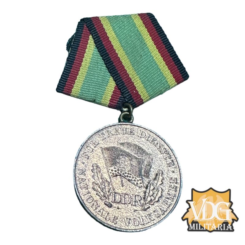 Cold War East German DDR Medal for Faithful Service in the National People's Army
