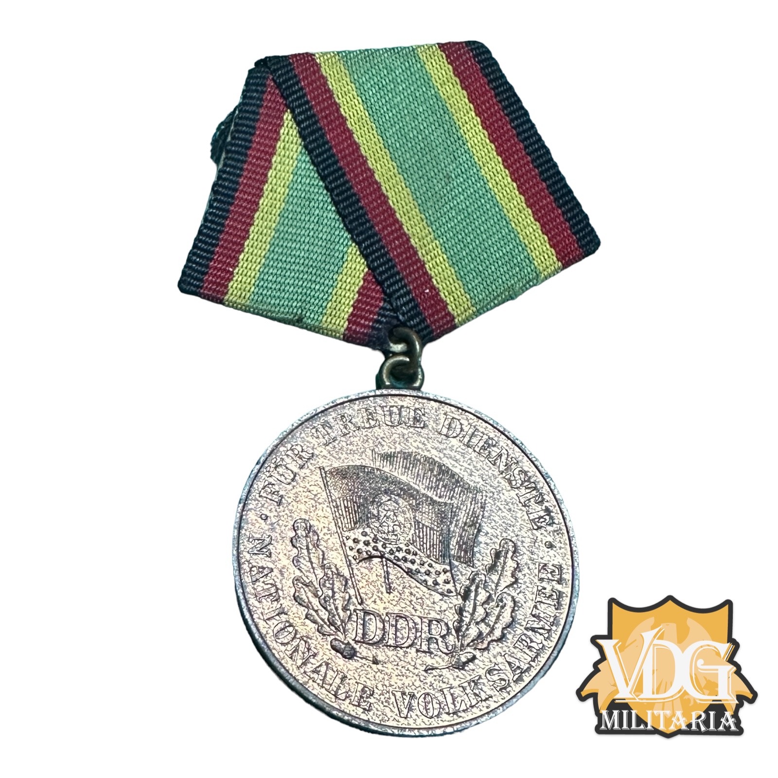 Cold War East German DDR Medal for Faithful Service in the National People's Army