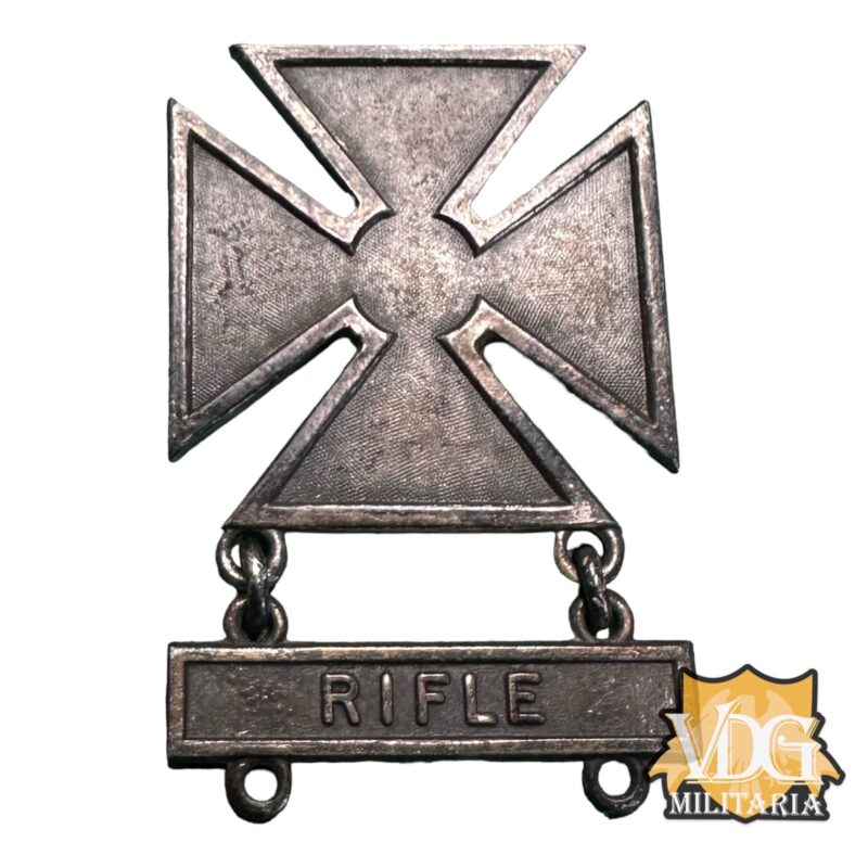 WW2 US Army Rifle Marksman Badge-Sterling Silver