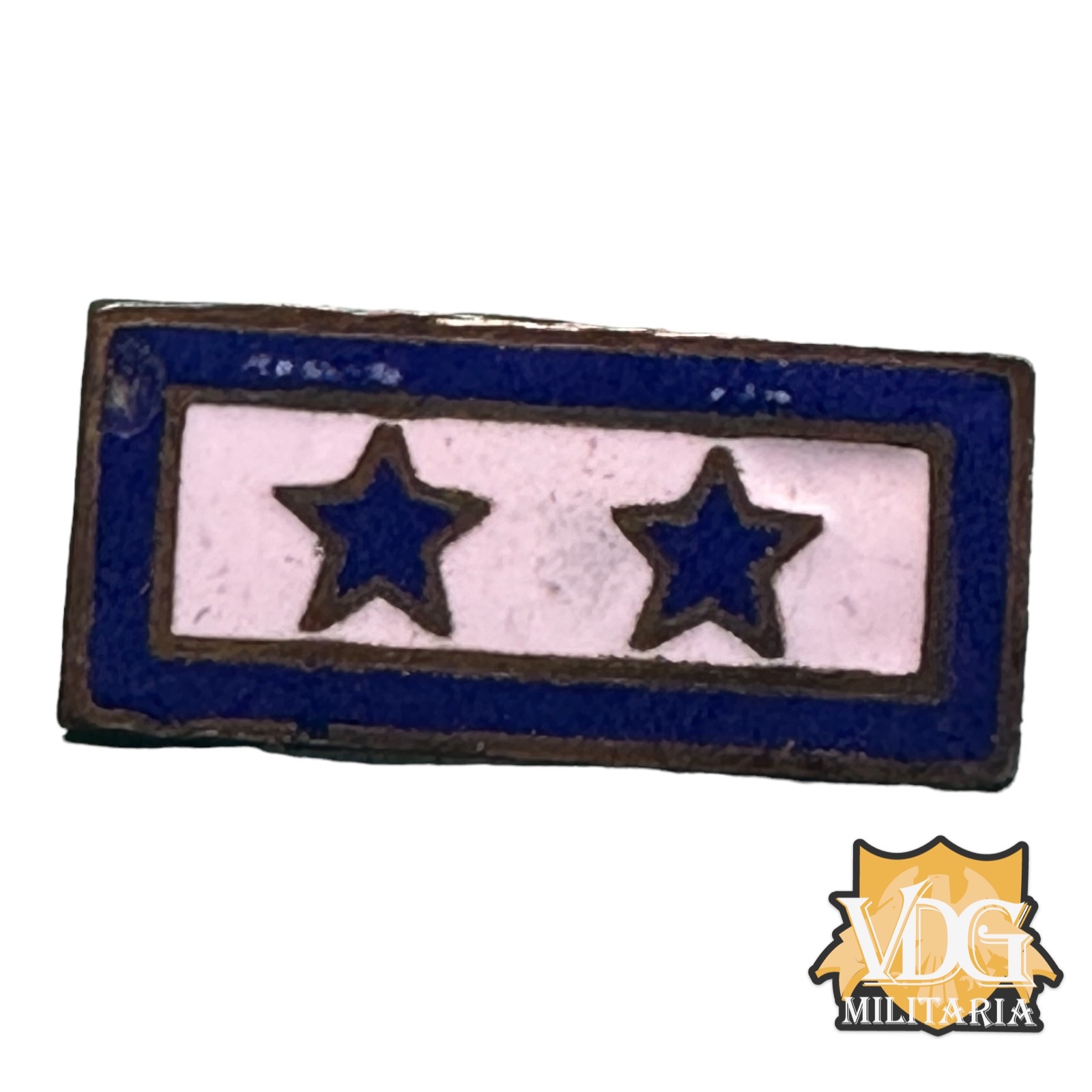 WW2 US Two Sons in Service Blue Star Sweetheart Jewelry Pin