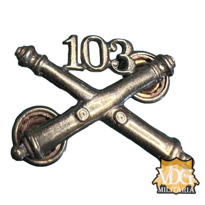 WW1/Interwar US Army 103rd Artillery Officers Metal Insignia Pin