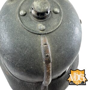 WW1 German Grand Duchy of Baden M1915 Pickelhaube, Unit Stamped - Image 8